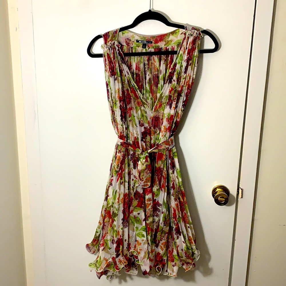 Floral midi dress